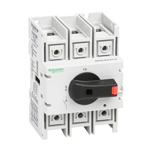 Square-D / Schneider - Square D VLS3P100R2 DISCONNECT SWITCH, 3 POLE 100A UL98 D.S. DIN RAIL