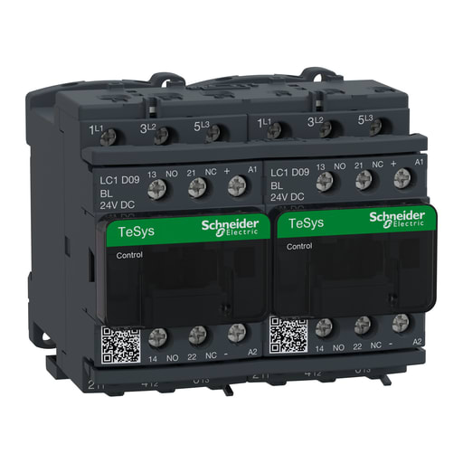 Square-D / Schneider - Square D LC2D09BLV REVERSING CONTACTOR 575VAC 9A IEC
