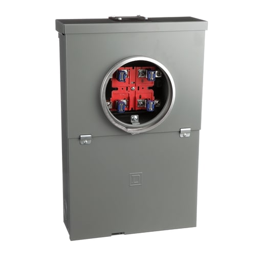 Square-D / Schneider - Square D SO1020VP 100 Amp Overhead/Underground Service Ring Type Meter Socket