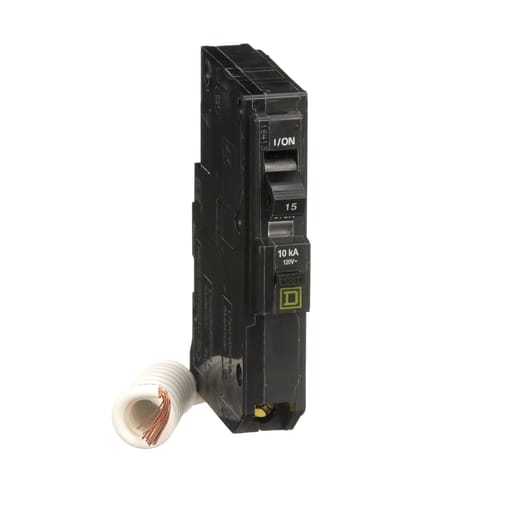 Square-D / Schneider - Square D QO115EPD 120/240 Volt 15 Amp Miniature Circuit Breaker