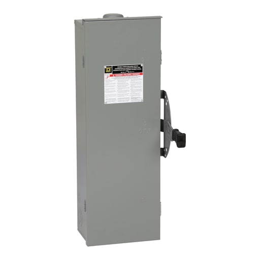 Square-D / Schneider - Square D DTU362RB Safety Switch Not Fusible NEMA-3R 600V 60A 3P , Double Throw