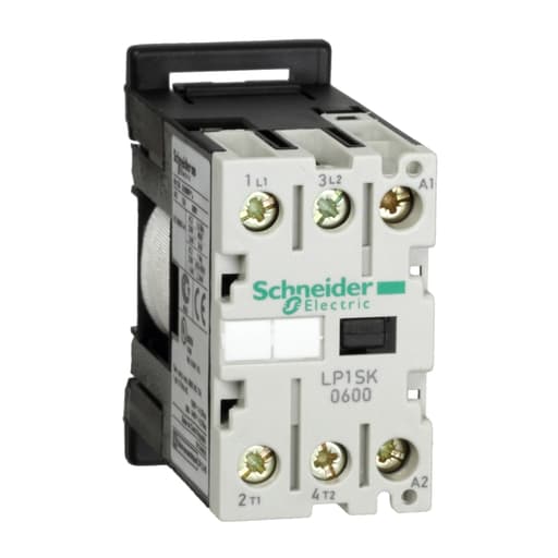Square-D / Schneider - SQD LP1SK0600BD MINI CONTACTOR, TESYS SK, 2P(2NO), AC-1, 690V 12A, 24V DC COIL