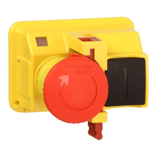 Square-D / Schneider - Square D GV2K04 40 mm IP55 Mushroom Red Manual Starter Push Button Kit