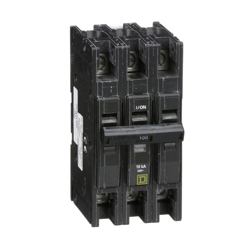 Square-D / Schneider - Square D QOU3100 240 Volt 100 Amp Miniature Circuit Breaker