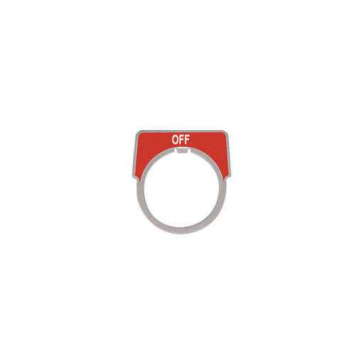 Square-D / Schneider - Square D 9001KN204 Type K 30 mm Push Button Legend Plate