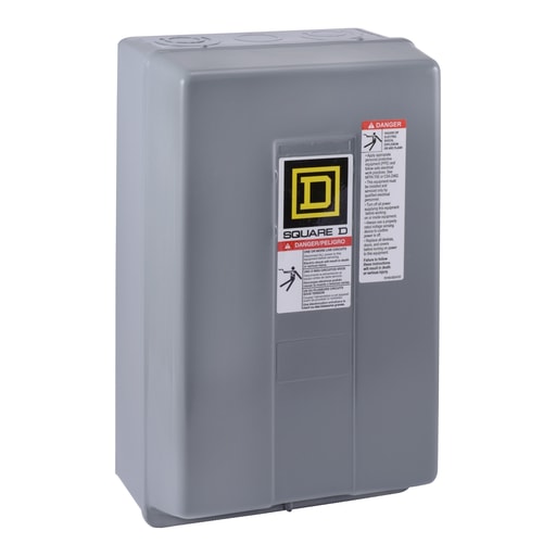 Square-D / Schneider - Square D 8502SDG2V02S 110/120 VAC 45 Amp 3-Pole NEMA 1 Full Voltage Non-Reversing Magnetic Contactor