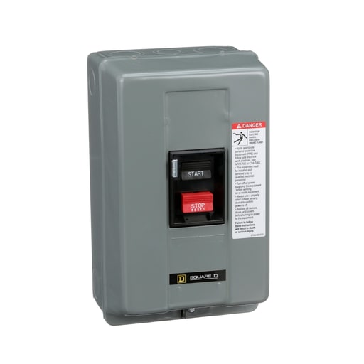 Square-D / Schneider - Square D 2510MCG2 230 VAC 36 Amp 5 Hp 2-Pole NEMA 1 Surface Mount Non-Reversing Manual Starter