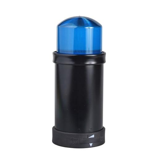 Square-D / Schneider - Square D XVBC8B6 70 mm 24 VDC 850 mA 10 W Blue Polycarbonate Strobe LED Beacon Lens Unit