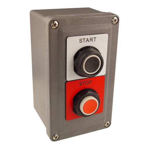 Square-D / Schneider - Square D 9001KYSK201 600 VAC 10 Amp 1NO 2NC NEMA 1/3/4/4X/13 304 Stainless Steel Push Button Control Station