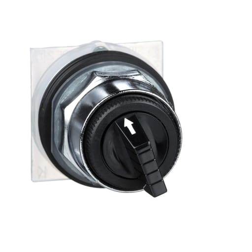 Square-D / Schneider - Square D 9001KS88B 30 mm 4-Position Black Maintained Knob Non-Illuminated Selector Switch Operator