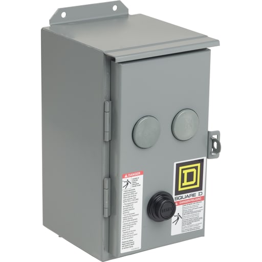 Square-D / Schneider - Square D 9991SCA11 6.38 x 8.53 x 12 Inch NEMA 12 Contactor/Starter Enclosure