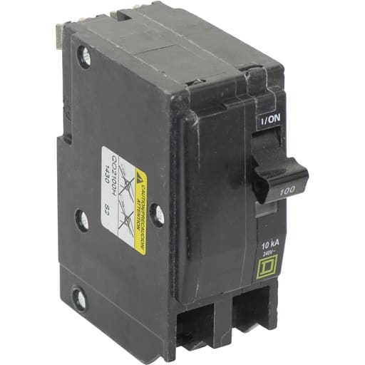 Square-D / Schneider - Square D QO2100H 240 Volt 100 Amp Miniature Circuit Breaker
