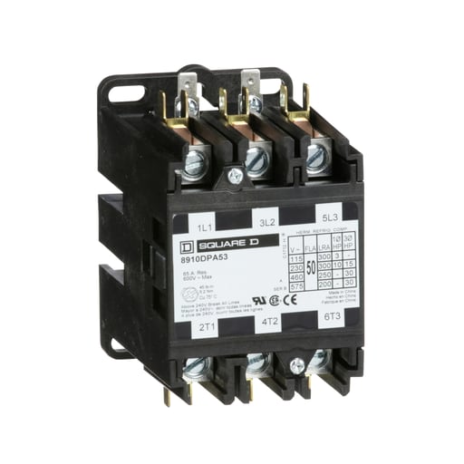 Square-D / Schneider - SQD 8910DPA63V09Y125 Contactor, Def