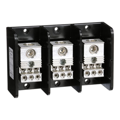 Square-D / Schneider - Square D 9080LBA365106 600 Volt 380 Amp Power Distribution Block