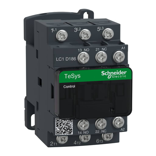 Square-D / Schneider - SQUARED LC1D186L7 IEC contactor, Te