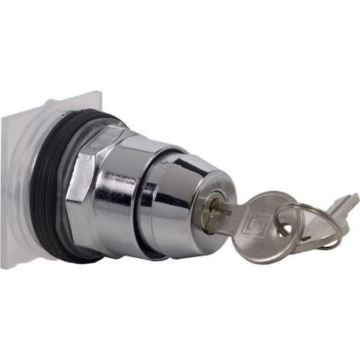 Square-D / Schneider - Square D 9001KS11K3E11 30 mm 2-Position Maintained Key Non-Illuminated Selector Switch Operator