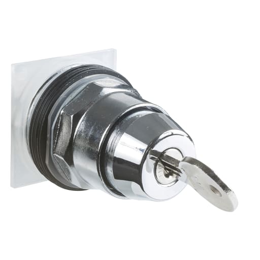 Square-D / Schneider - Square D 9001KS11K3E21 30 mm 2-Position Maintained Key Non-Illuminated Selector Switch Operator