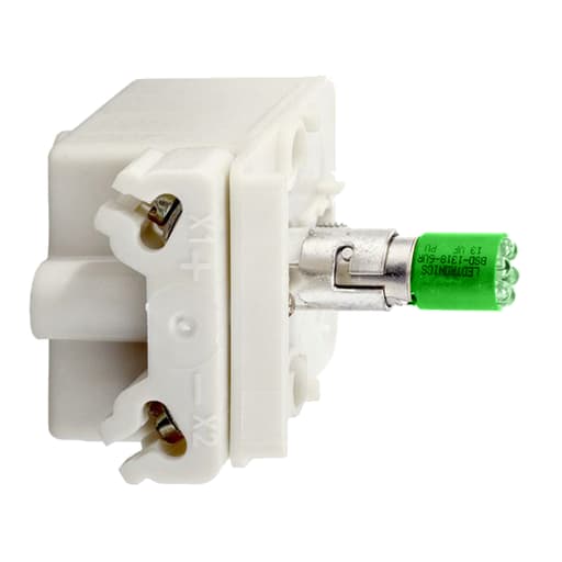 Square-D / Schneider - Square D 9001KM58LG 110 to 120 VAC/VDC 0.5 VA Green LED 30 mm Push Button Light Module