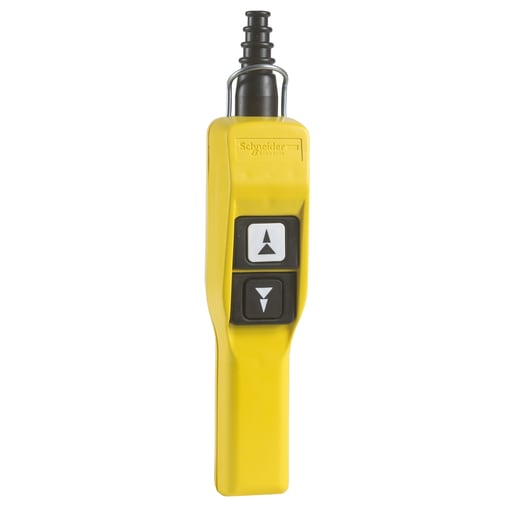 Square-D / Schneider - Square D XACA217 300 Volt 10 Amp 1NO 1NC Mechanically Interlocked Booted Pendant Station