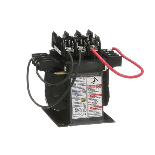 Square-D / Schneider - Square D 9070TF300D20 300 VA 208/230/460 VAC Primary 115 VAC Secondary 1-Phase Control Transformer
