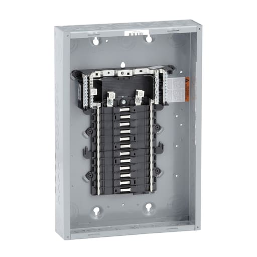 Square-D / Schneider - Square D QO124L125PG Load Center QO 125A 240V 1Ph 24SP NEMA-1 Plug-On Neutral
