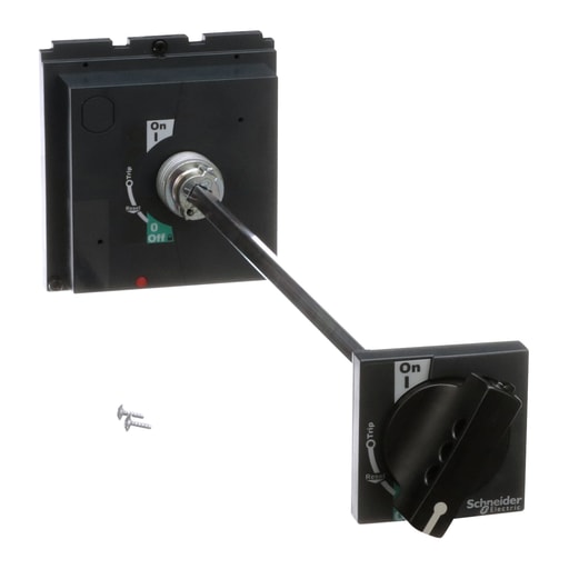 Square-D / Schneider - Square D S32598 Door Mount Black Circuit Breaker Rotary Operated Handle
