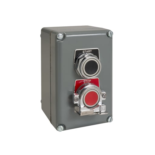 Square-D / Schneider - Square D 9001KYK23 600 VAC 10 Amp 2NO 2NC NEMA 1/3/4/13 Die-Cast Zinc Push Button Control Station