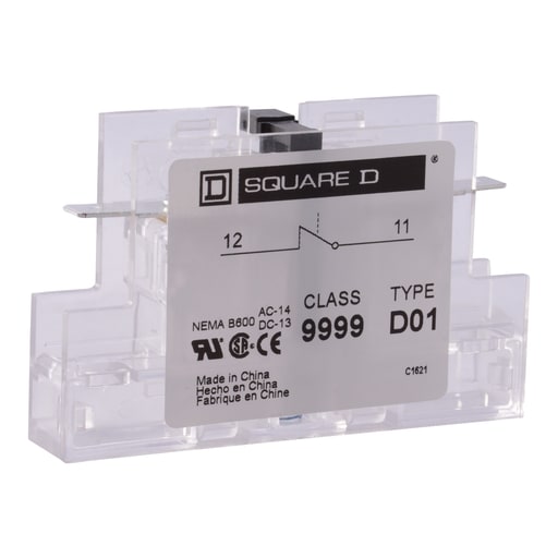 Square-D / Schneider - Square D 9999D20 600 VAC 5 Amp 2NO Auxiliary Contact