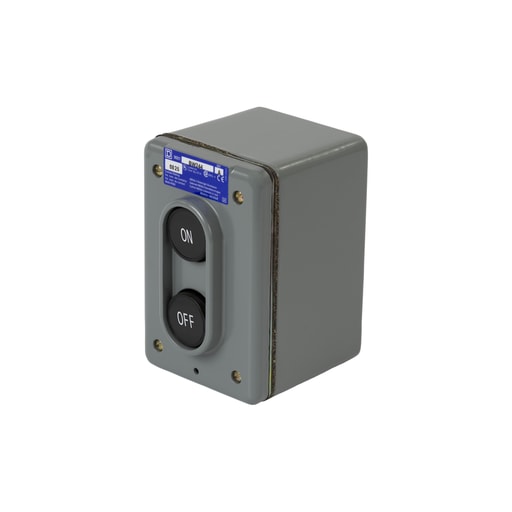 Square-D / Schneider - Square D 9001BW256 600 VAC 5 Amp 1NO 1NC NEMA 4 Die-Cast Zinc Push Button Control Station