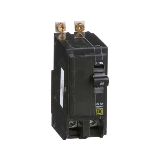 Square-D / Schneider - Square D QOB250VH 240 Volt 50 Amp Miniature Circuit Breaker