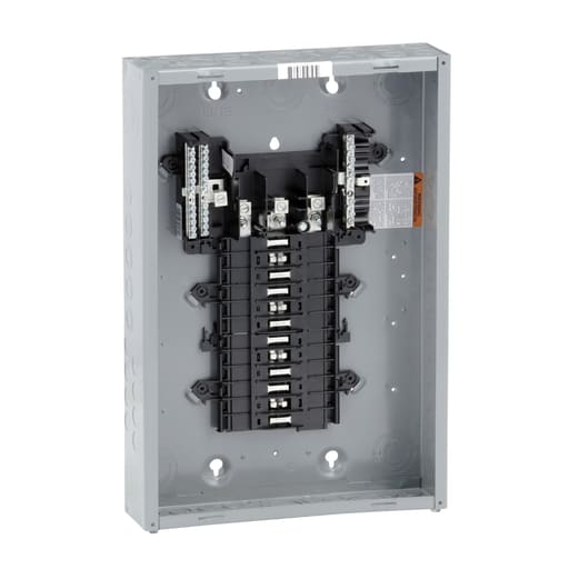Square-D / Schneider - Square D QO324L125G Load Center MLO 125A 120/240V 3Ph 24SP NEMA-1