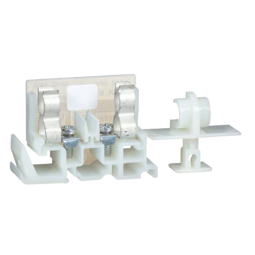 Square-D / Schneider - Square D 9080GF6 600 Volt 30 Amp 18 to 1 AWG 35 mm Din Rail Terminal Block