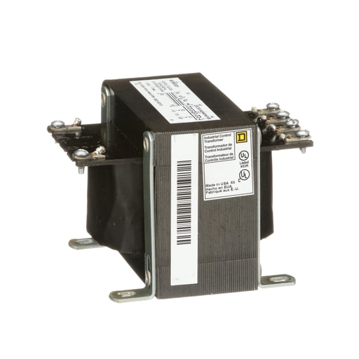 Square-D / Schneider - Square D 9070EO3D1 150 VA 480 VAC Primary 110/115/120 VAC Secondary 1-Phase Control Transformer