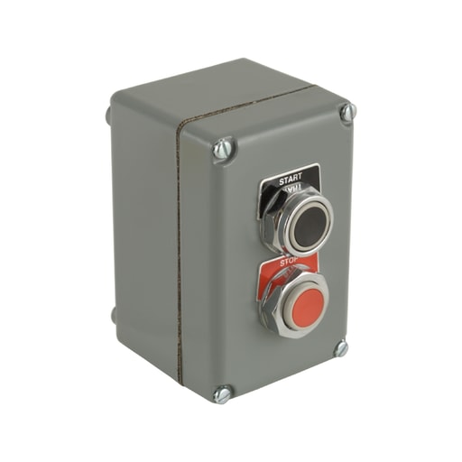 Square-D / Schneider - Square D 9001KYK21 600 VAC 10 Amp 2NO 2NC NEMA 1/3/4/13 Die-Cast Zinc Push Button Control Station