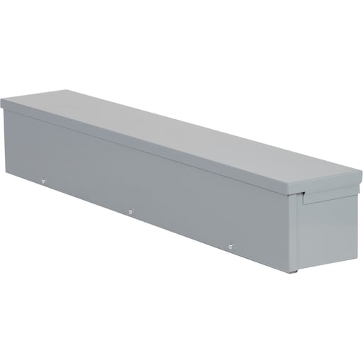 Square-D / Schneider - Square D RDB63 6 x 6 Inch x 3 Foot NEMA 3R 16 Gauge Steel Gray Polyester Powder Coated Raintight Wiring Trough