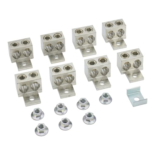 Square-D / Schneider - Square D GD4060LK 1/0 AWG to 500 MCM or 1/0 AWG to 250 MCM or 1/0 AWG to 600 MCM Safety Switch Lug Kit