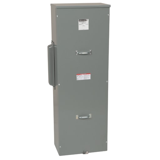 Square-D / Schneider - Square D EZM1800TB 800 Amp 1-Phase 3/0 AWG to 500 MCM Meter Center Terminal Box