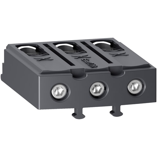 Square-D / Schneider - Square D LAD96560 3-Pole Power Pole/Control Connection Termination Block
