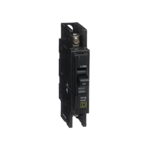 Square-D / Schneider - Square D QOU160 1-Pole 60 Amp 120/240 Volt Thermal Magnetic/Common Trip Miniature Circuit Breaker
