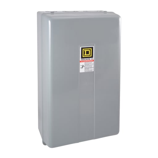Square-D / Schneider - Square D 8502SEG2V02S 110/120 VAC 90 Amp 3-Pole NEMA 1 Full Voltage Non-Reversing Magnetic Contactor