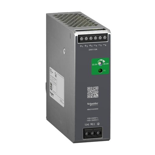Square-D / Schneider - Square D ABLS1A24050 MODICON POWER SUPPLY 24VDC 5AMP