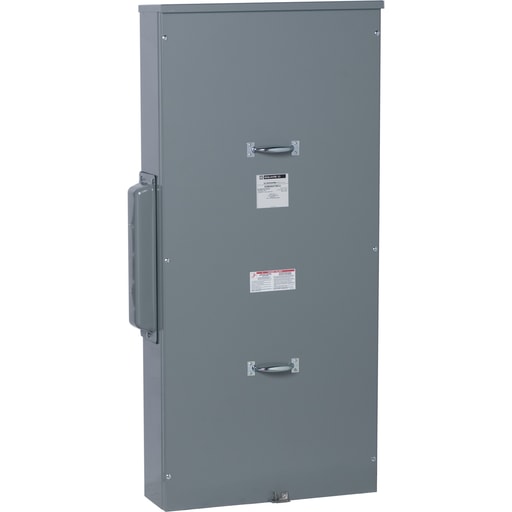 Square-D / Schneider - Square D EZM3800TBCU 120/240 VAC 800 Amp 3-Phase 4-Wire Steel Meter Center Terminal Box
