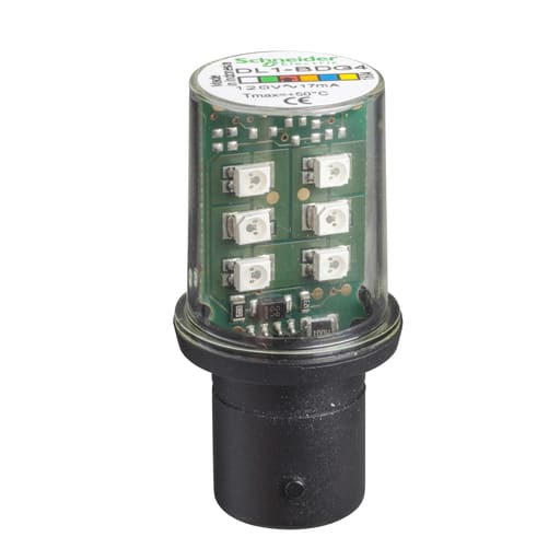 Square-D / Schneider - Square D DL1BDG4 120 VAC Red Steady-On LED Bulb