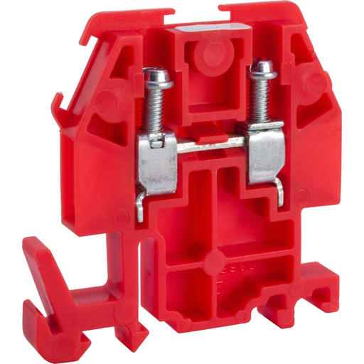Square-D / Schneider - Square D 9080GMR6 600 Volt 30 Amp 22 to 10 AWG 35 mm Din Rail Terminal Block