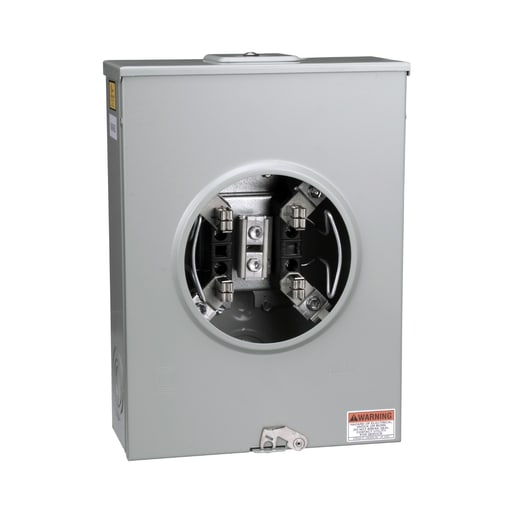 Square-D / Schneider - SQD 1004159A Meter socket, 200 A, 6
