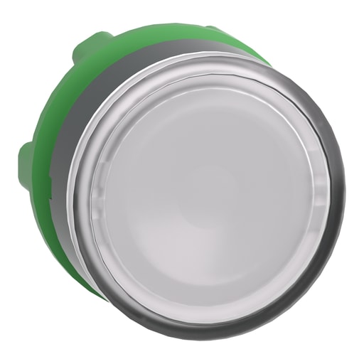 Square-D / Schneider - Square D ZB5AH013 22 mm White Flush Momentary Illuminated Push-On/Push-Off Operator