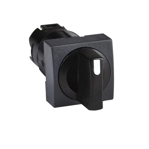 Square-D / Schneider - Square D ZB6CD28 16 mm 2-Position Black Maintained Knob Non-Illuminated Selector Switch Operator