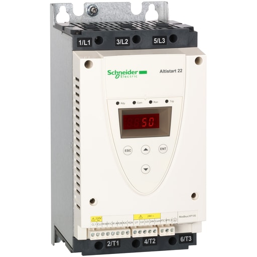 Square-D / Schneider - Square D ATS22D32S6U 110 VAC 32 Amp 11 kW Soft Starter