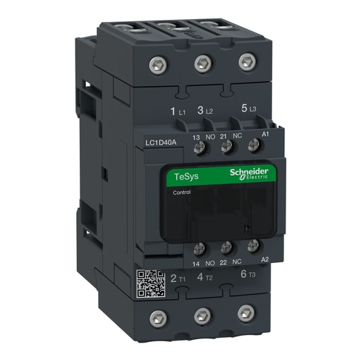 Square-D / Schneider - Square D LC1D40AM7 TESYS D 3P EVERLINK AC CONTACTOR