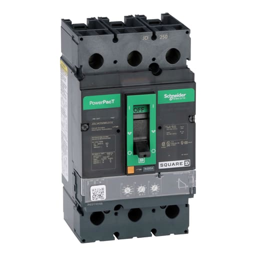 Square-D / Schneider - Square D JDL34250WU31X 3-Pole 250 Amp 480 Volt Molded Case Circuit Breaker